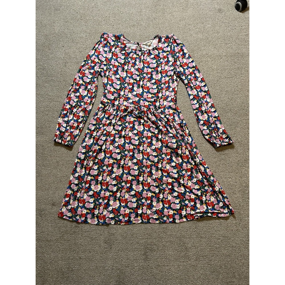 Boden Maxi Dress UK12 in Multicolor Floral Pattern - Boho Western Flowy Quirky